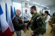 Visit of the French Military Attaché