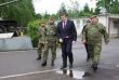 Minister obrany v posádke Levice