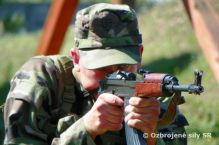 Preskúšanie PrV zaradených do misie ISAF z predmetov ZBZ
