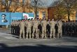 Slávnostný nástup pred odchodom na plnenie úloh do operácie ISAF Afganistan