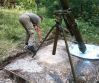 Obnova pamätníka v časti Biely potok