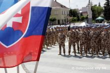 Slávnostná rozlúčka s príslušníkmi OS SR v Leviciach - avízo