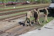 Výcvik v preprave po železnici v priestoroch železničnej stanice Šarišské Lúky