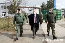 Pracovný výjazd ministra obrany SR vo vzdušných silách